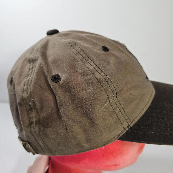 Union Pacific Railroad Brown Hat Cap OSFM Waxed Canvas NWT READ - Picture 7 of 12